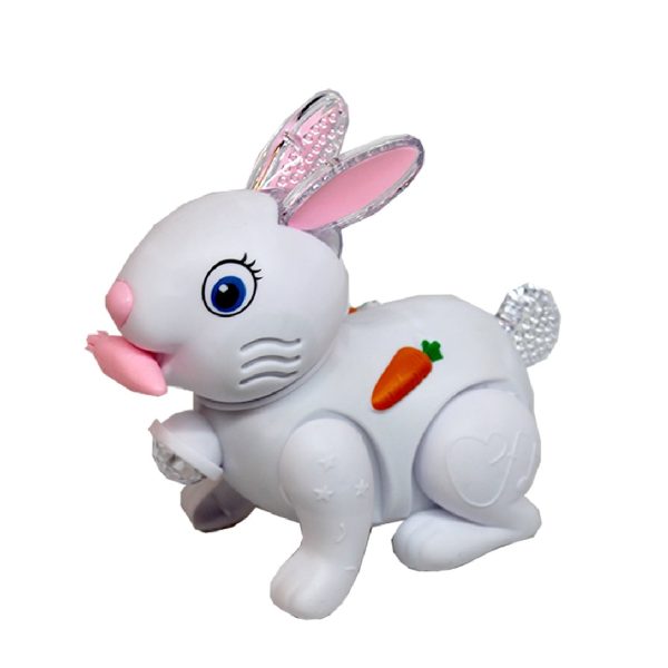 Electric Rabbit Toy For Kids – Light & Sound, Educational & Musical Play