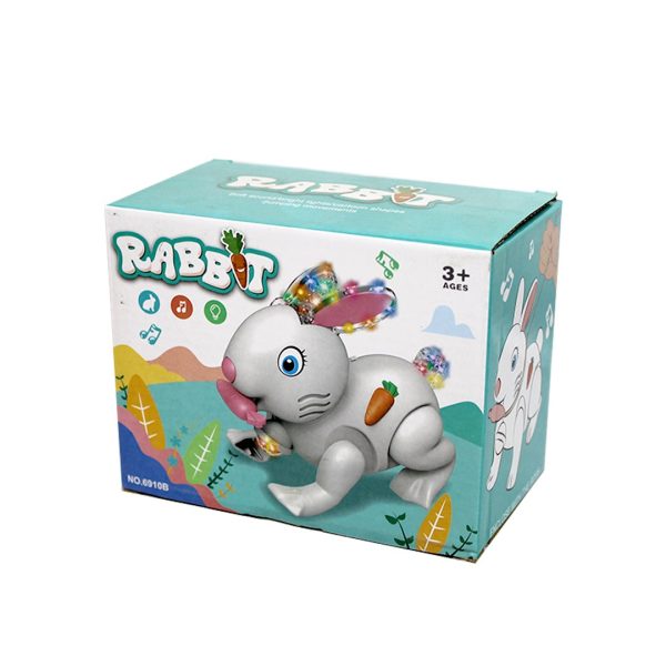 Electric Rabbit Toy For Kids – Light & Sound, Educational & Musical Play