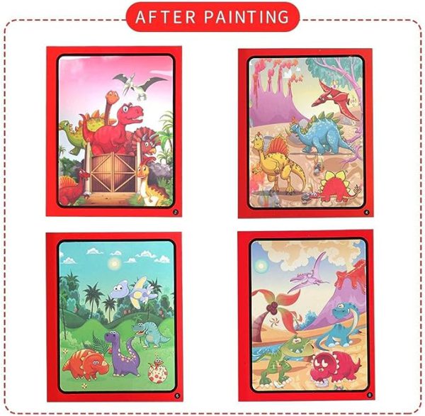 Magic Water Coloring Book For Kids. (random Colour)