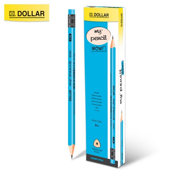 My Pencil With Eraser – Pack Of 12 | Smooth Writing, Durable, Built-in Eraser | Perfect For Students, Office, Drawing & Everyday Use (random Color)