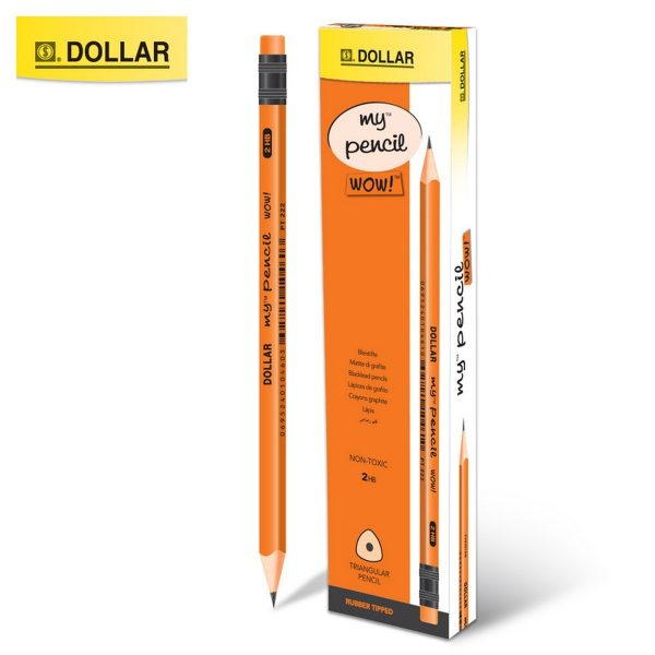 My Pencil With Eraser – Pack Of 12 | Smooth Writing, Durable, Built-in Eraser | Perfect For Students, Office, Drawing & Everyday Use (random Color)