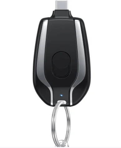 Product details of Keychain Portable Charger, Mini Power Emergency Pod Key Ring Cell Phone Charger, Ultra-Compact External Fast Charging Power Bank Battery Pack