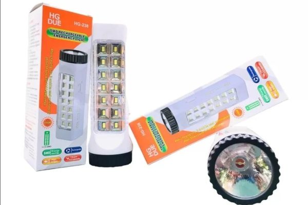 Rechargeable Smd Flashlight, Hg-238, High Quality, Durable Study Torch Lamp Light, Long Range