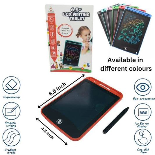 Lcd Writing Tablet For Kids – Digital Drawing Pad – Erasable Writing Board – Writing Pad (random Color)