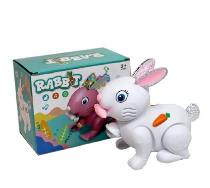 Electric Rabbit Toy For Kids – Light & Sound, Educational & Musical Play