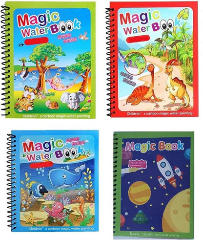 Magic Water Coloring Book For Kids. (random Colour)