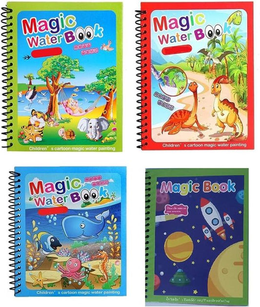 Magic Water Coloring Book For Kids. (random Colour)