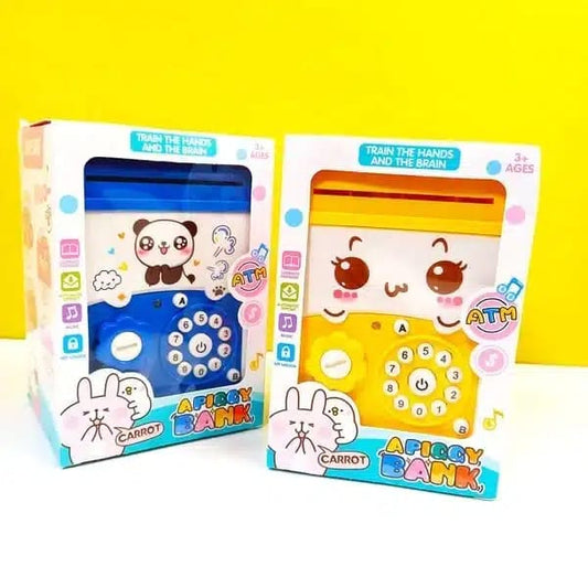 Musical Cartoon Money Safe Bank For Kids – Fun, Secure & Interactive Savings Vault!